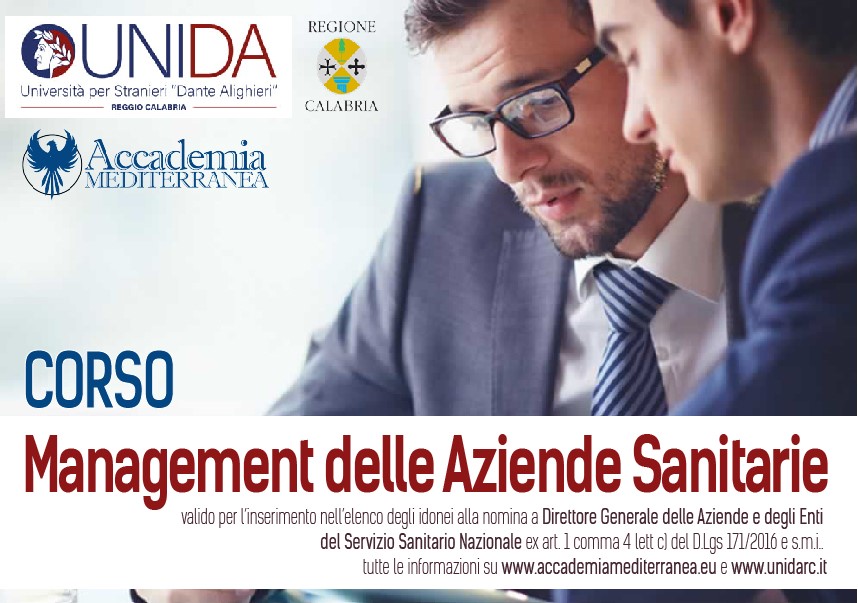 Ripubblicato il Bando del Corso in "Management delle Aziende Sanitarie" - SCADENZA 28.03.2022